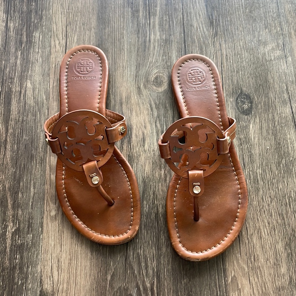Tory Burch Miller Soft Sandal, Leather